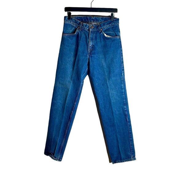 90s Vintage Levi’s 506 Jeans 31 x 32 orange tab 29” waist - Picture 1 of 8